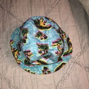 Chuck dinosaur bucket hat